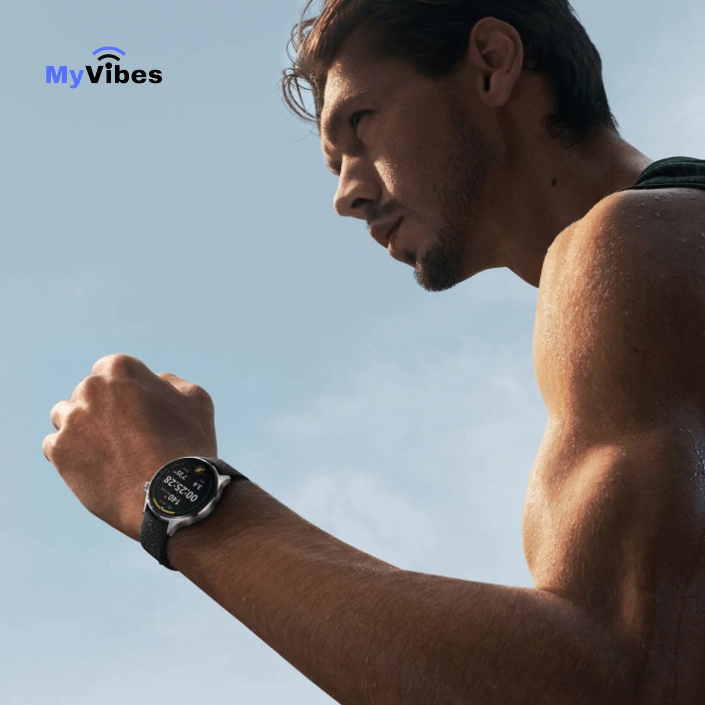 Montre connectée Bluetooth appels et SMS, pour iPhone & Android, MY WATCH GT3 PRO MAX™